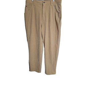Godbody 40x33 Faux Suede Pants Vintage Men Beige